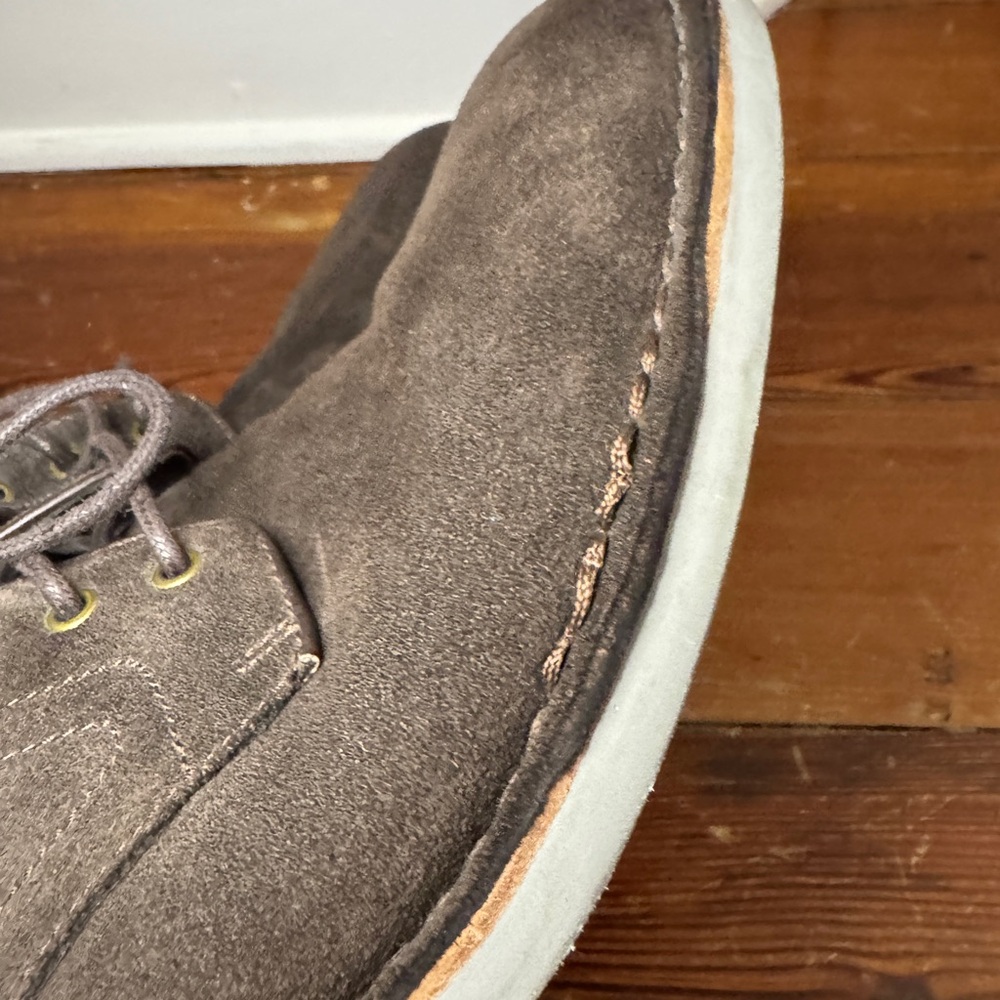 John Varvatos Star USA Suede Oxford Dress Shoes Brown Mens Size 9.5 M - Picture 10 of 10